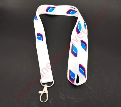 Laniere porte badge noir - porte,