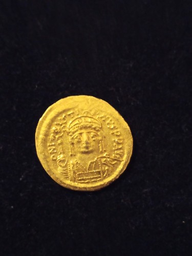 Monnaie solidus de - or,