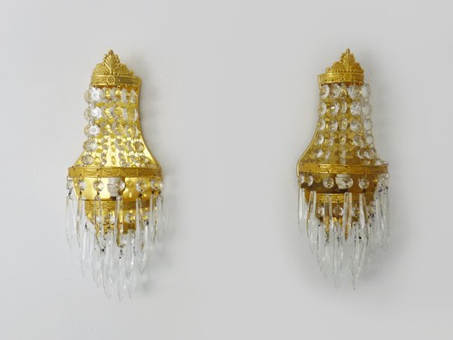 Paire appliques murales - d'appliques,