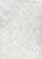 Tapis en cuir de vache