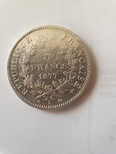 2  Pieces De 5 Francs Hercule