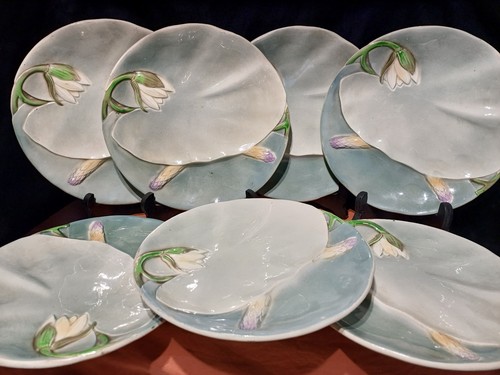Lot assiettes asperges - 7,