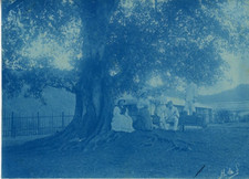 A la campagne Vintage print