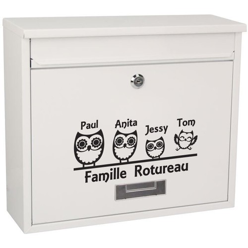 Sticker boite aux lettres - boite,