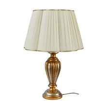 Lampe Grand en Bois Feuille Or 1 Lumière Coll Dbs 500 / Bg