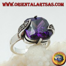 Bague en Argent 925‰ Zircon