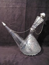 Carafe Poron cristal et argent