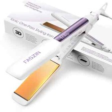 Fer à Lisser Professionnel Chauffe Rapide Ions Négatifs - Plaques Titane 42mm