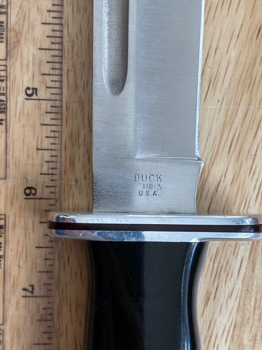 1994 buck 119 - 119, knife