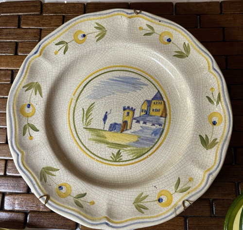 Assiette ancienne longchamp - ancienne,