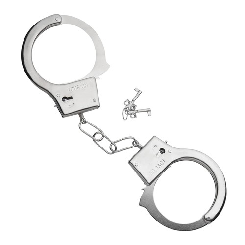 Menottes métalliques avec - , 2