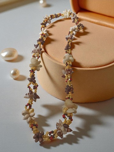 Collier ancien vintage gros - collier,