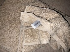 DESCAMPS: SUPERBE DRAP DE BAIN COULEUR SABLE, 130 X 70