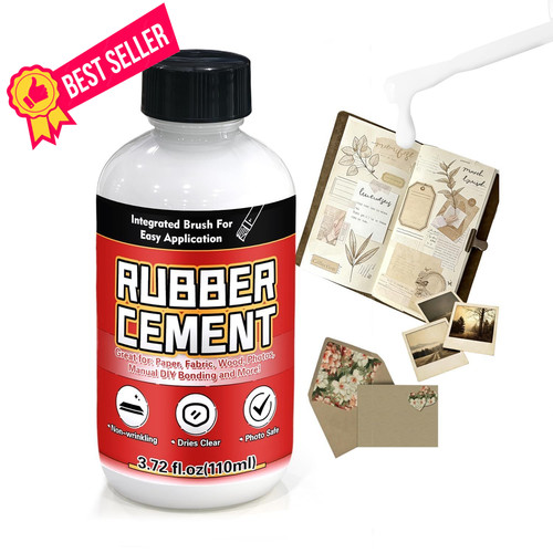 Rubber cement 110ml - rubber,