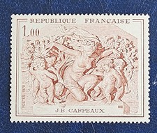 Timbre Stamp YT 1641 - Sculpture de CARPEAUX - 1970 - Neuf ** MNH 