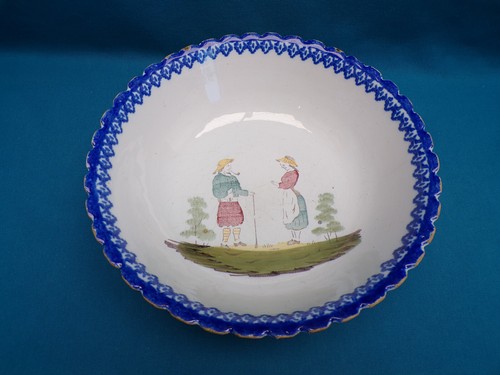 Xix jatte faience - xix°,