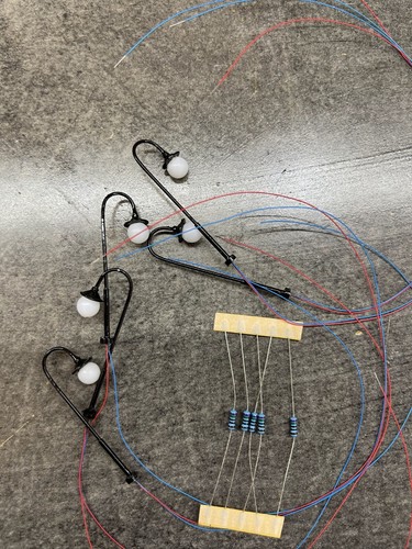 Lot lampadaires style - lampadaires,