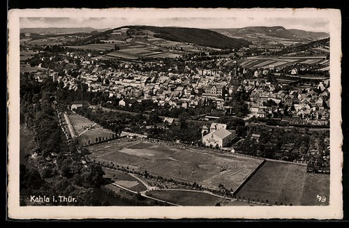 Carte postale kahla porte - postale,