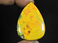 Cabochon de poire de jaspe de