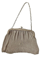 Sac ancien maille métallique