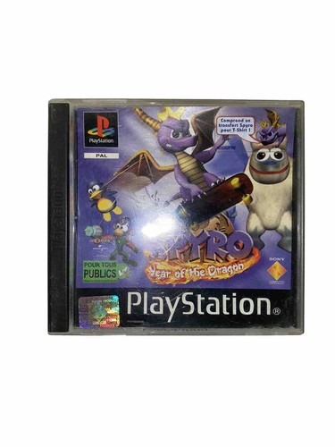 Jeu ps1 spyro year - jeu, 3