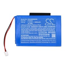Batterie 3000mAh type F03409 pour Satlink WS-6902 WS-6905 ws-7000 ws-7005 WS6960