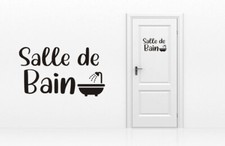  1 Sticker Porte de Salle De