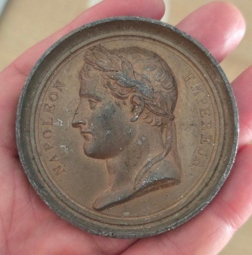 Rare médaillon uniface - médaillon, en
