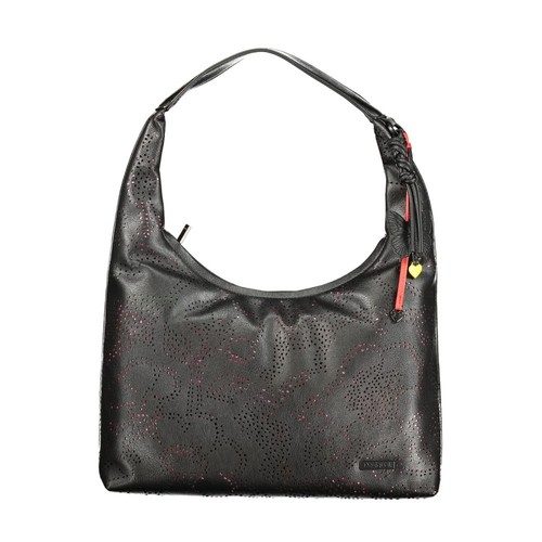 Desigual nero poliuretano - nero,