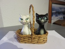 Ancienne Salière poivrière "chat"  Goebel, vintage TBE