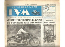 LA VIE DE LA MOTO N°104 VELOCETTE VENOM CLUBMAN / ROYAL-ENFIELD / MAGDYNO