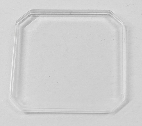 Verre montre octogonale x - montre, 20.1