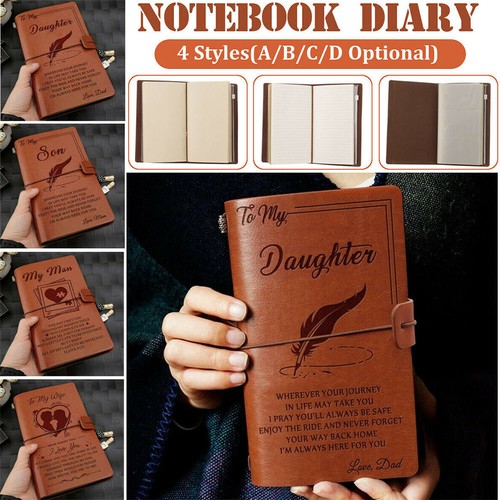 Carnet notes cuir pu - de,