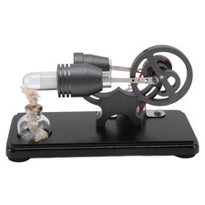 Stirling Engine Model Kit Black Stirling Engine Generator Model Physical Science
