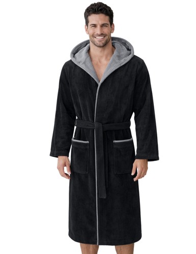 Robe chambre homme coton - de,