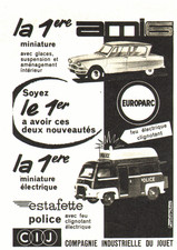 PUB  MINIATURE " C.I.J "  AMI