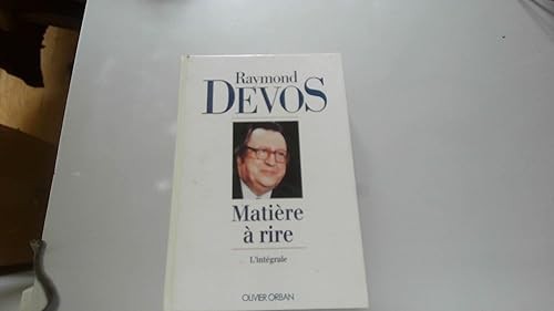 Matière rire devos - -,