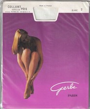 Collant GERBE GERCLUB A POIS 15 deniers 2 coloris 2 tailles. Vintage dots tights