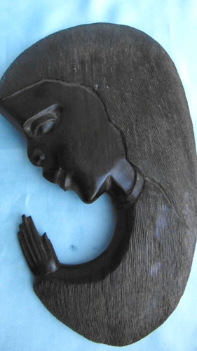 Sculpture tete africaine - tete,