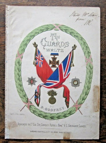 1864 guards valse - guards, victorian