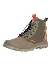Palladium Pour des hommes Bottes Pampa Lite Journey, vert
