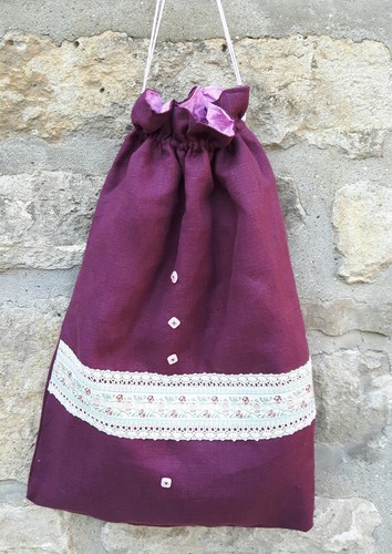 Sac linge ouvrage - ouvrage, en
