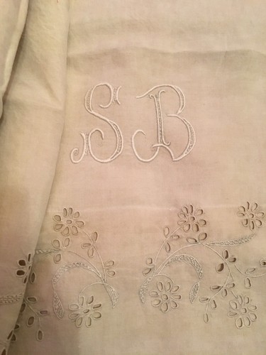 Drap ancien lin - ancien,