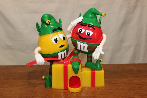 Distributeur lutin noel - m&ms,