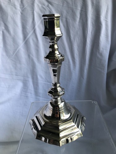 Bougeoir bronze argente - bougeoir,