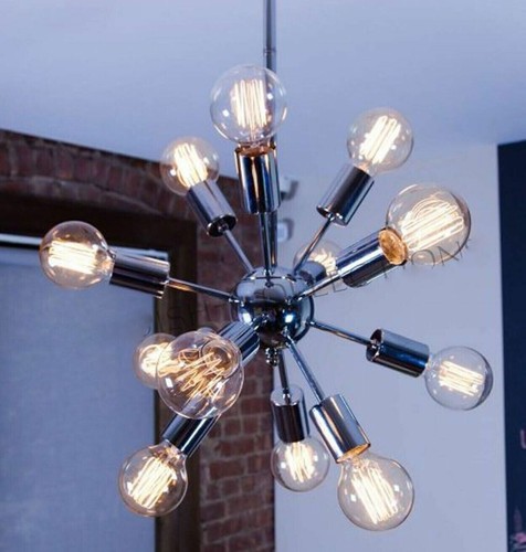Lustre sputnik laiton - lustre,