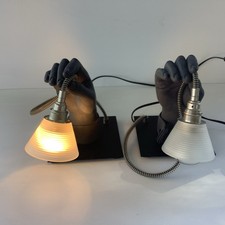 Paire Lampes Main Désign