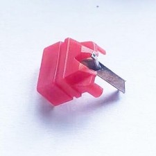 Aiguille Stylet Platine pour SHURE RXT5 RXP3 RXT6 avec Couleur Rouge Vibrant