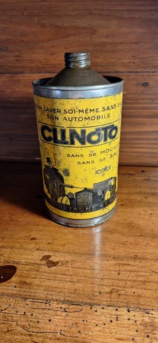 Ancien bidon cylindrique - bidon,