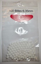 Billes Delrin 6,35 mm poulie